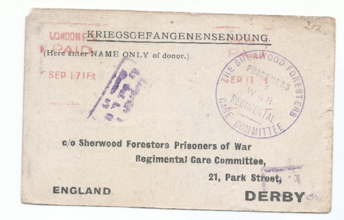 Ww1 british pow 1918 smith - pow,